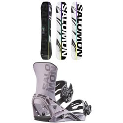 Salomon Huck Knife Pro Snowboard ​+ District Snowboard Bindings 2026
