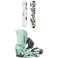 Salomon Huck Knife Snowboard ​+ Hologram Snowboard Bindings 2026