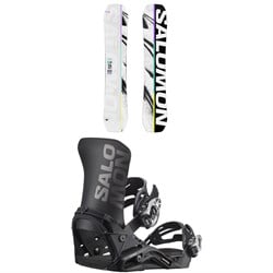 Salomon Huck Knife Snowboard ​+ District Snowboard Bindings 2026