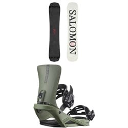 Salomon Craft Snowboard ​+ Rhythm Snowboard Bindings 2026