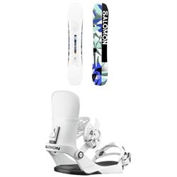 Salomon Rumble Fish Snowboard ​+ EDB Snowboard Bindings - Women's 2026
