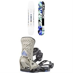 Salomon Rumble Fish Snowboard ​+ Highlander Snowboard Bindings - Women's 2026