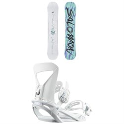 Salomon Oh Yeah Snowboard ​+ Spell Snowboard Bindings - Women's 2026