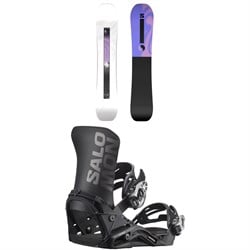 Salomon Bliss Snowboard ​+ District Snowboard Bindings- Women's 2026