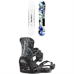 Salomon Rumble Fish Snowboard ​+ District Pro Snowboard Bindings - Women's 2026