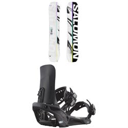 Salomon Huck Knife Snowboard ​+ XA Supermatic Snowboard Bindings 2026