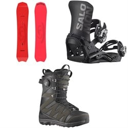 Salomon Dancehaul Snowboard ​+ District Snowboard Bindings ​+ X Approach Lace SJ Boa Snowboard Boots 2026