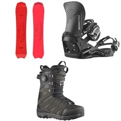 Salomon Dancehaul Snowboard ​+ Hologram Snowboard Bindings  ​+ X Approach Lace SJ Boa Snowboard Boots 2026