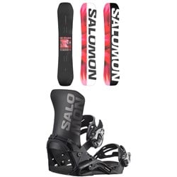 Salomon No Drama Snowboard ​+ District Snowboard Bindings - Women's 2026