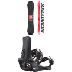 Salomon No Drama Snowboard ​+ XA Supermatic Snowboard Bindings - Women's 2026