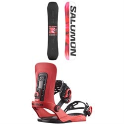 Salomon No Drama Snowboard ​+ EDB Prime Snowboard Bindings - Women's 2026
