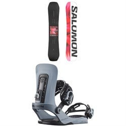 Salomon No Drama Snowboard ​+ EDB Prime Snowboard Bindings - Women's 2026