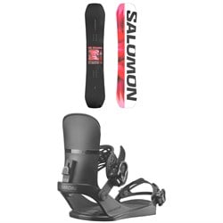 Salomon No Drama Snowboard ​+ EDB Snowboard Bindings - Women's 2026