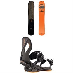 Arbor Carbon Coda Snowboard ​+ Cypress Snowboard Bindings 2026