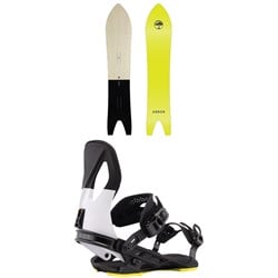 Arbor A-Frame Snowboard ​+ Cypress Snowboard Bindings 2026