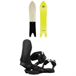 Arbor A-Frame Snowboard ​+ Hemlock Snowboard Bindings 2026