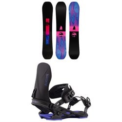 Arbor Rain Snowboard ​+ Hemlock Snowboard Bindings 2026