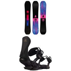 Arbor Rain Snowboard ​+ Sequoia Snowboard Bindings - Women's 2026