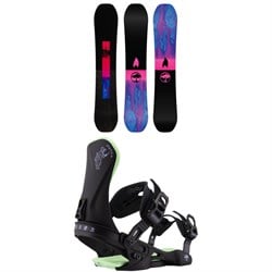 Arbor Rain Snowboard ​+ Sequoia Snowboard Bindings - Women's 2026
