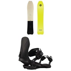 Arbor Padre Snowboard ​+ Hemlock Snowboard Bindings 2026