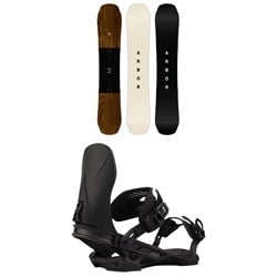 Arbor Element Snowboard ​+ Hemlock Snowboard Bindings 2026