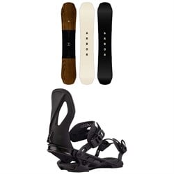 Arbor Element Snowboard ​+ Cypress Snowboard Bindings 2026