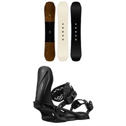 Arbor Element Snowboard ​+ Spruce Snowboard Bindings 2026