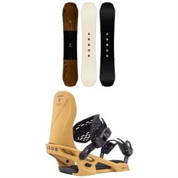 Arbor Element Snowboard ​+ Spruce Snowboard Bindings 2026
