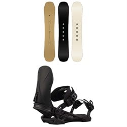Arbor Element Decon Snowboard ​+ Hemlock Snowboard Bindings 2026