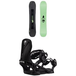 Arbor Votive Snowboard ​+ Sapling Snowboard Bindings - Kids' 2026