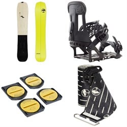 Arbor Landmark Splitboard ​+ Burton Hitchhiker Splitboard Bindings  ​+ Spark R&D Spark Pucks ​+ Landmark Splitboard Skins 2026