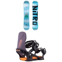 Nitro Ripper Snowboard ​+ Arbor Sapling Snowboard Bindings - Kids' 2026
