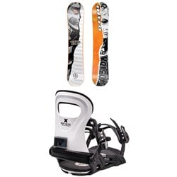 Nitro Ripper x Volcom Snowboard ​+ Bent Metal BMX Snowboard Bindings - Kids' 2026