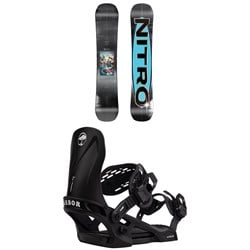 Nitro Mini Thrills Snowboard ​+ Arbor Sapling Snowboard Bindings - Kids' 2026