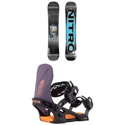 Nitro Mini Thrills Snowboard ​+ Arbor Sapling Snowboard Bindings - Kids' 2026