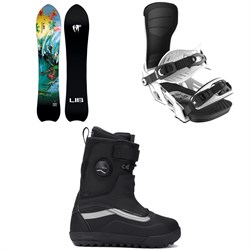 Lib Tech MC Wayfinder II C2 Snowboard ​+ Bent Metal Axtion Snowboard Bindings ​+ Vans Infuse Snowsurf Snowboard Boots 2026