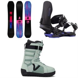 Arbor Rain Snowboard ​+ Hemlock Snowboard Bindings ​+ Vans Hi-Standard Pro Snowboard Boots 2026