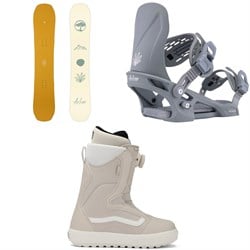 Arbor Swoon Decon Snowboard ​+ Acacia Snowboard Bindings ​+ Vans Encore OG Snowboard Boots - Women's 2026
