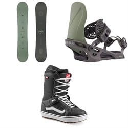 Arbor Formula Decon Snowboard ​+ Spruce Snowboard Bindings ​+ Vans Hi Standard OG Snowboard Boots 2026
