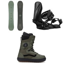 Arbor Formula Decon Snowboard ​+ Spruce Snowboard Bindings ​+ Vans Invado OG Snowboard Boots 2026