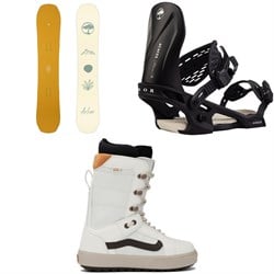 Arbor Swoon Decon Snowboard ​+ Acacia Snowboard Bindings ​+ Vans Hi Standard OG Snowboard Boots - Women's 2026