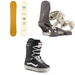 Arbor Swoon Decon Snowboard ​+ Acacia Snowboard Bindings ​+ Vans Hi Standard OG Snowboard Boots - Women's 2026