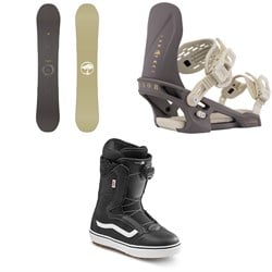 Arbor Mantra Decon Snowboard ​+ Acacia Snowboard Bindings ​+ Vans Encore OG Snowboard Boots - Women's 2026