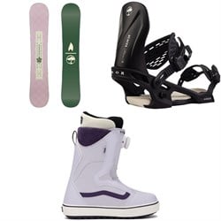 Arbor Cadence Snowboard ​+ Acacia Snowboard Bindings ​+ Vans Encore OG Snowboard Boots - Women's 2026