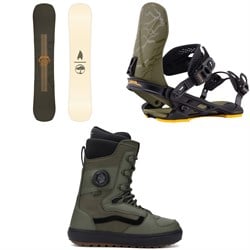Arbor Draft Snowboard ​+ Hemlock Snowboard Bindings ​+ Vans Invado OG Snowboard Boots 2026