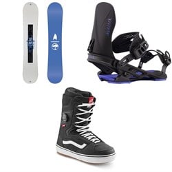 Arbor Metal Machine Decon Snowboard ​+ Hemlock Snowboard Bindings ​+ Vans Invado OG Snowboard Boots 2026