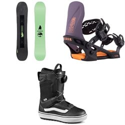 Arbor Votive Snowboard ​+ Sapling Snowboard Bindings ​+ Vans Juvie OG Snowboard Boots - Kids' 2026