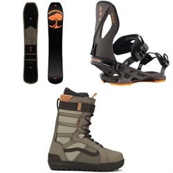 Arbor Coda Snowboard ​+ Cypress Snowboard Bindings ​+ Vans Hi-Standard Pro Snowboard Boots 2026