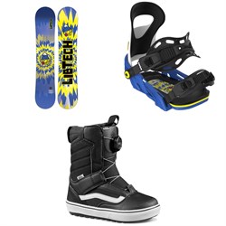 Lib Tech Banana Blaster BTX Snowboard ​+ Bent Metal BMX Snowboard Bindings  ​+ Vans Juvie Linerless Snowboard Boots - Kids' 2026