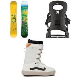 GNU Gloss-C C3 Snowboard ​+ Bent Metal Metta Snowboard Bindings ​+ Vans Hi Standard OG Snowboard Boots - Women's 2026